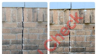 brick crack Photo